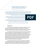 De La Terapia Narrativa Familiar A Las Prácticas Narrativas Colectivas PDF
