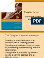 Chapter Seven: Motivating Yourself and Others