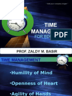 Time Management