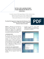 Laboratorio Proxy Montaje en Sistema Operativo CentOS