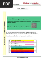 OTE's na Biblioteca Escolar - Actividade n.º 2