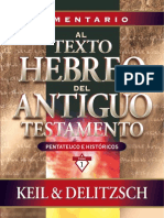 Comentario Al Texto Hebreo Del a. T. Vol.1 - Pentateuco