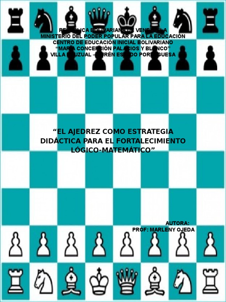 El Ajedrez (Imprimir) Jardín de infancia Aprendizaje