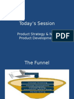 Today's Session: Product Strategy & New Product Development