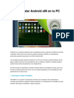 Cómo Instalar Android x86 en Tu PC