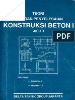 31 - Diktat Soal Konstruksi Beton Jilid 1 PDF