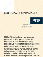 Pneumonia Nosokomial