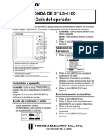 Guia Operación Ecosonda Furuno LS-4100 (Español)