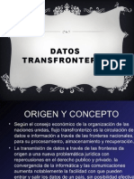 Datos transfronteras