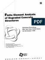 Finite Element Analysis - Degraded Concrete Structures (Csni-R99-1) (1998) WW