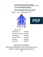 Peran Farmasis Di Apotek Dan RS 1