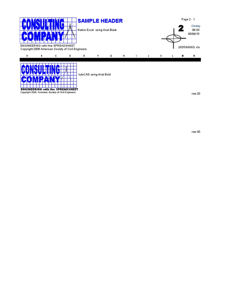 Engineering Spreadsheet Sample | PDF | Technology & Engineering