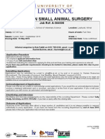 Resident Small Animal Surgery - Vet Science - Dawson