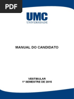 MANUAL DO CANDIDATO 2015