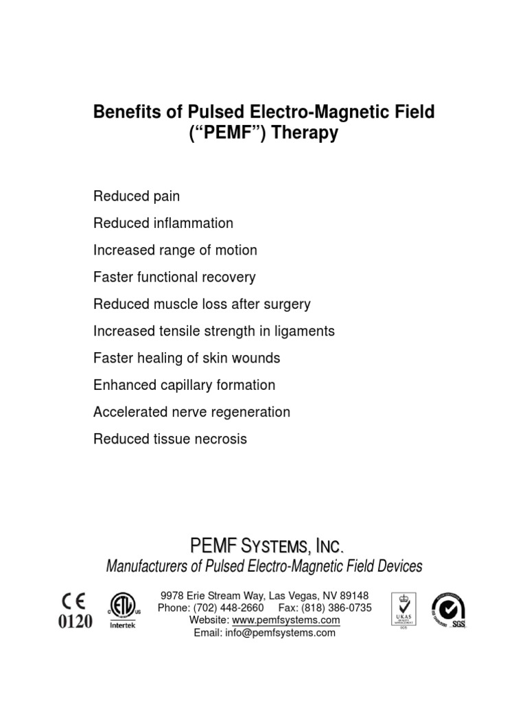 How Pemf Works PDF PDF Depolarization Nitric Oxide Synthase