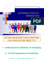 Introduction of Marketing: Hapter
