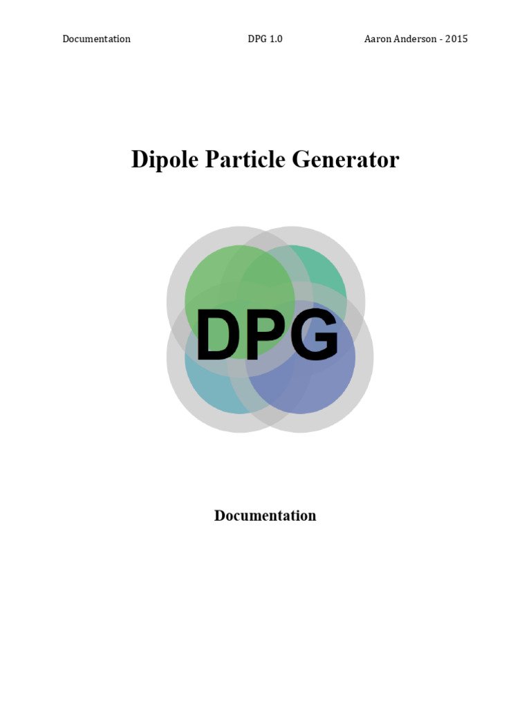 Dipole Particle Generator | PDF | Synthesizer | Computing And ...