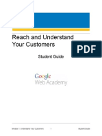 GWA Business Understand Customers M1 Student Guide