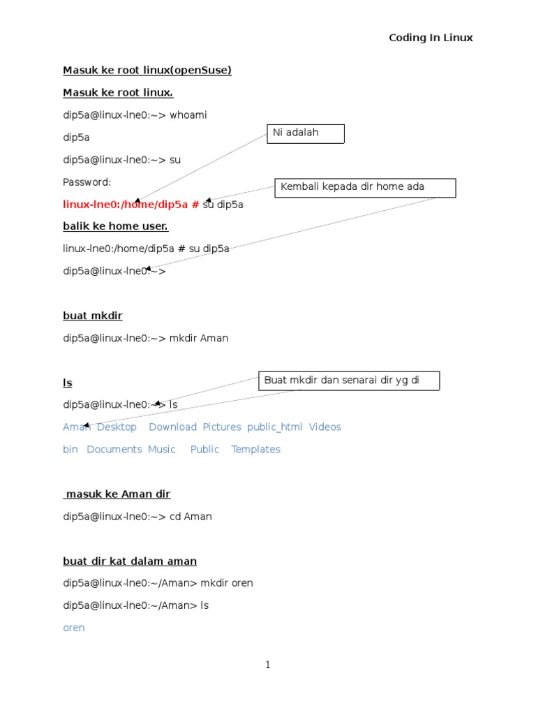 Coding in Linux | PDF | Home & Garden | Technology & Engineering