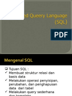 SQL DDL