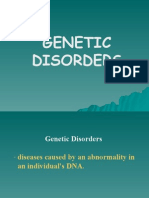 Lecture on Genetic Disorders