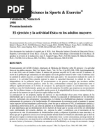 El Ejercicio y La Actividad Fisica en El Adulto Mayor - ACSM