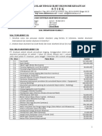 Soal Sertifikasi Akuntansi Dasar