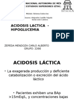 Acidosis Lactica - Hipoglucemia
