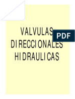 valvulas direccionales hidraulicas