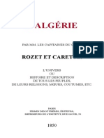 Algerie Rozet Carette
