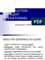 Introduction Audit Opérationnel