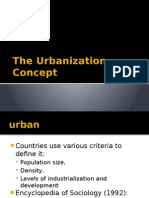 1.1. the Urbanization Concept