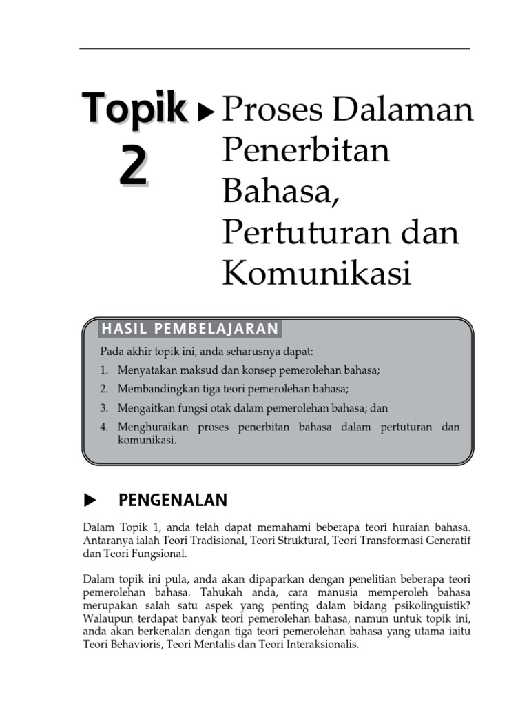Proses Dalaman Penerbitan Bahasa Pdf