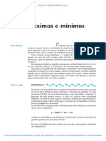 Aula 32 - Máximos e Mínimos PDF