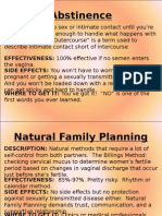 Contraceptive Methods Comparison Guide