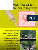 A ImportÂncia Da Escolha Do Cônjuge