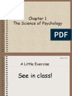 1-1 Chapter 1 Science of Psychology