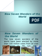 New Seven Wonders of The World
