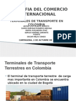 Terminales de Transporte (Geo Del Comercio Tarea 3er Corte)