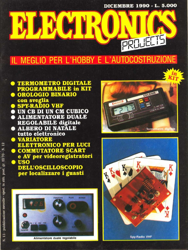 Electronics Projects 1990 - 12 | PDF