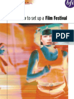 Bfi How to Set Up a Film Festival 2001