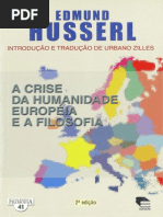 A Crise Da Humanidade Européia e a Filosofia - Husserl