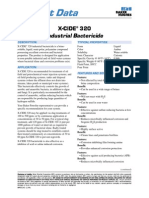 Product Data: X-Cide 320 Industrial Bactericide