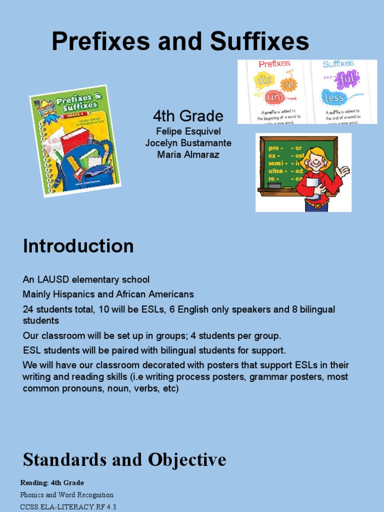 prefixes and suffixes | English Language | Word | Free 30-day Trial