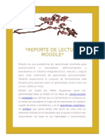 Reporte de Lectura Moodle