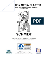 Precision Media Blaster: Operation and Maintenance Manual