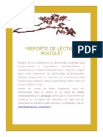 Reporte de Lectura Moodle