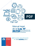 Manual Legal Ley Nº 20730
