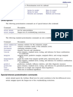 Xtabond Postestimation - Postestimation Tools For Xtabond