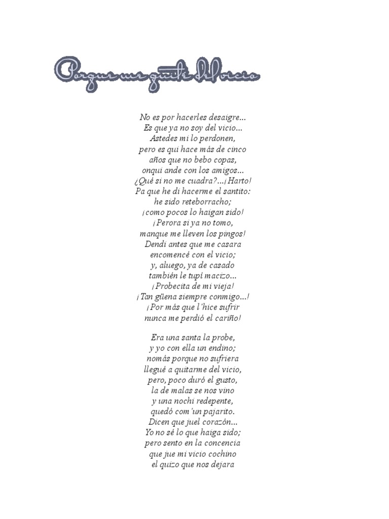 Porque Me Quite Del Vicio PDF Ocio